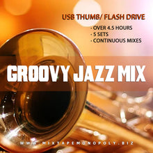 Load image into Gallery viewer, Funky Groovy Jazz Mixes, USB Flash Drive