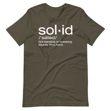 Load image into Gallery viewer, "Sol·id" Short-Sleeve Unisex T-Shirt