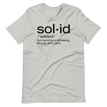 Load image into Gallery viewer, "Sol·id" Short-Sleeve Unisex T-Shirt