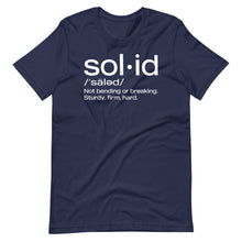 Load image into Gallery viewer, "Sol·id" Short-Sleeve Unisex T-Shirt