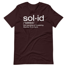 Load image into Gallery viewer, "Sol·id" Short-Sleeve Unisex T-Shirt