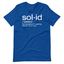Load image into Gallery viewer, "Sol·id" Short-Sleeve Unisex T-Shirt