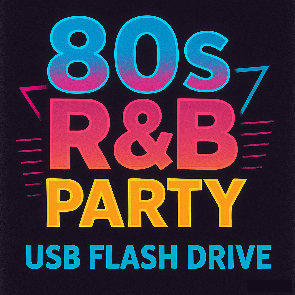 80s R&B / Old School Party – USB Flash Drive