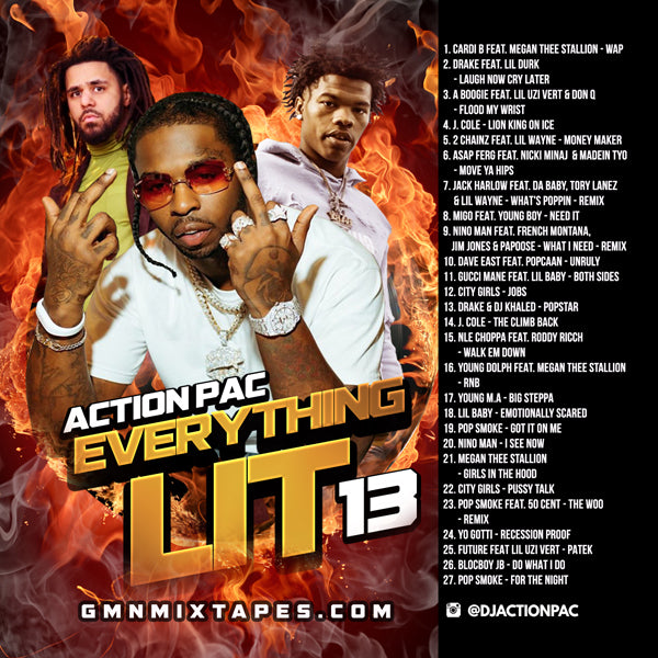 DJ Action Pac - Everything Lit 13 (2020) – MixtapeMonopoly.biz