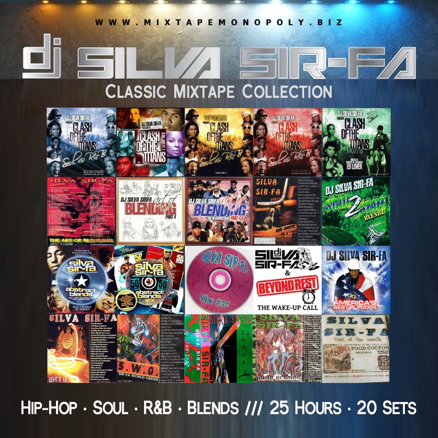 DJ Silva Sir-fa - Classic Mixtape Collection, USB Flash Drive