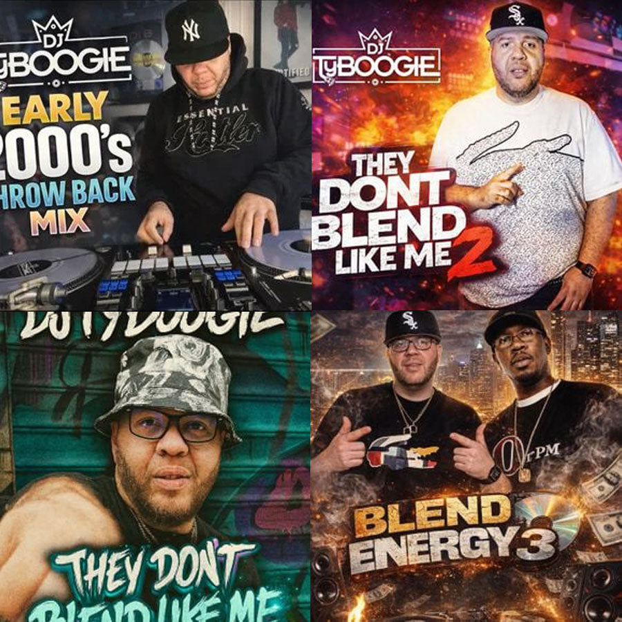 DJ Ty Boogie - 2026 Hip-Hop and R&B Mixes, USB Flash Drive