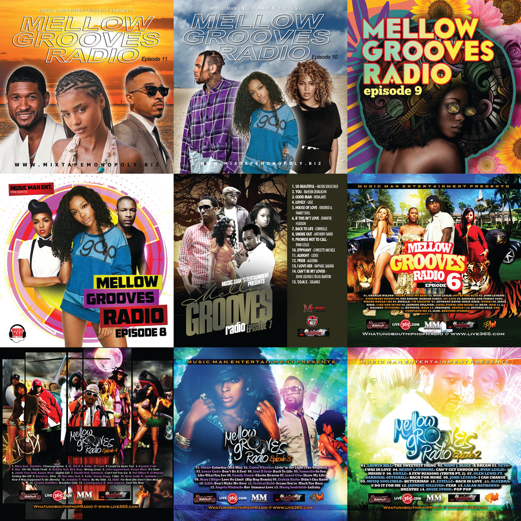 Mellow Grooves Radio, USB Flash Drive