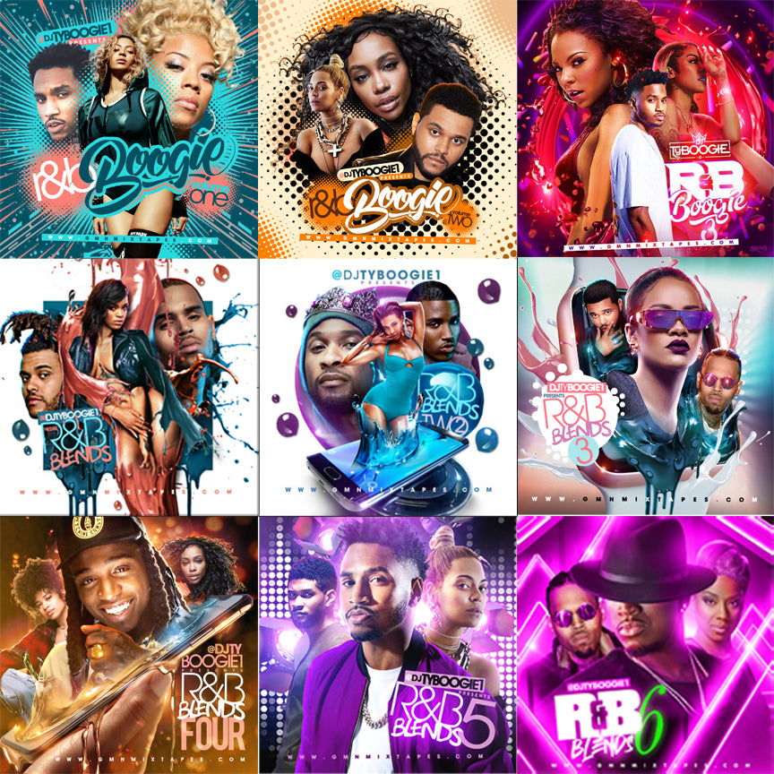 DJ Ty Boogie - R&B Boogie Blends, USB Flash Drive