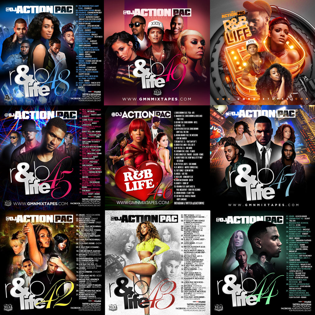 DJ Action Pac - R&B Life, USB Flash Drive