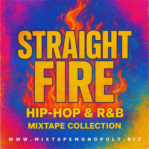 Straight Fire 2025 Hip-Hop and R&B Mixes, USB Flash Drive