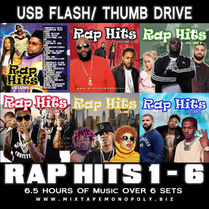 Rap Hits 1 - 6, USB Flash Drive