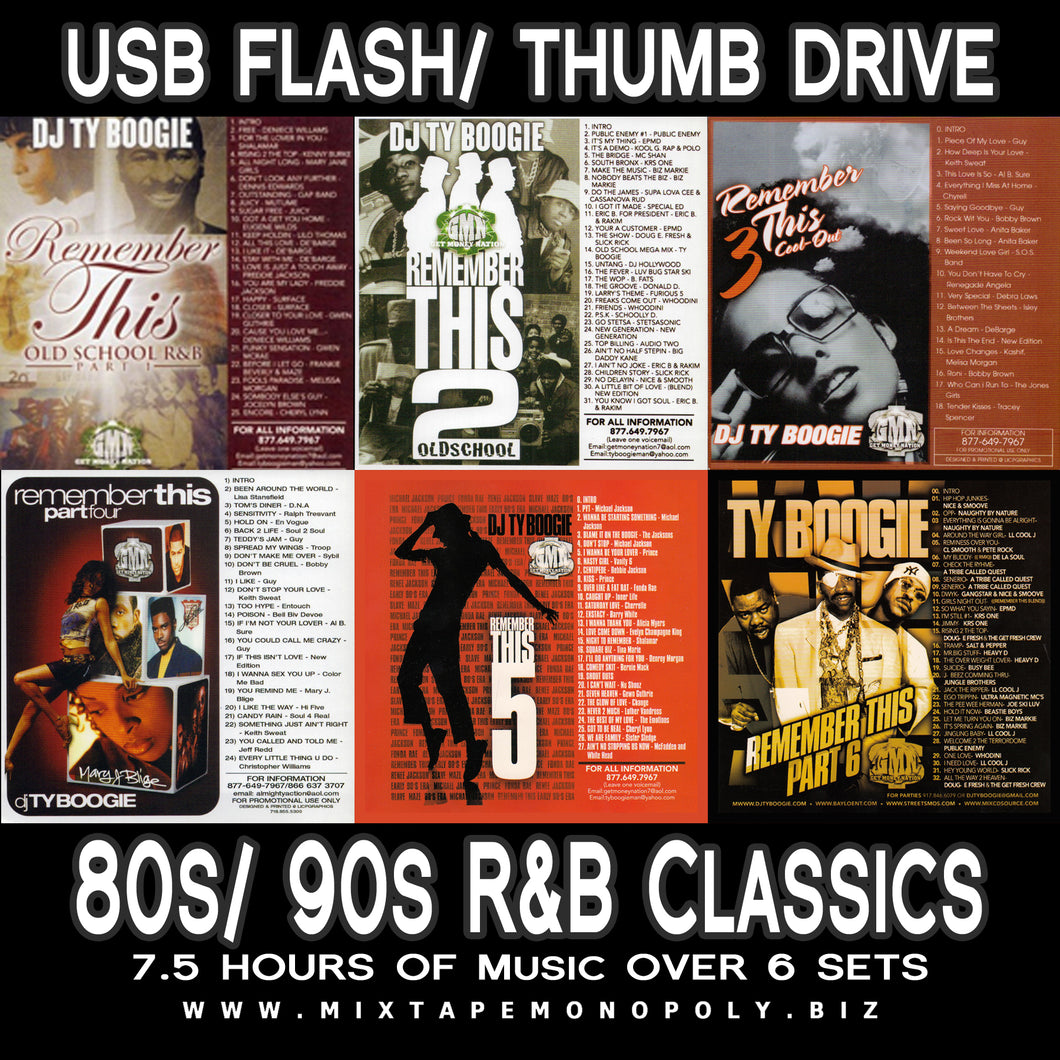 Ty Boogie - Remember This, USB Flash Drive