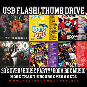 DJ Ty Boogie - Are You 30 and Over, USB Flash Drive