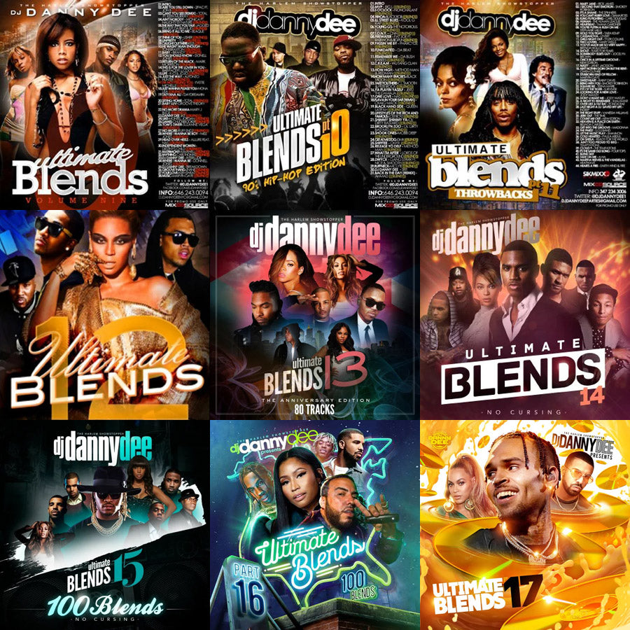 DJ Danny Dee - Ultimate Blends 9-18, USB Flash Drive