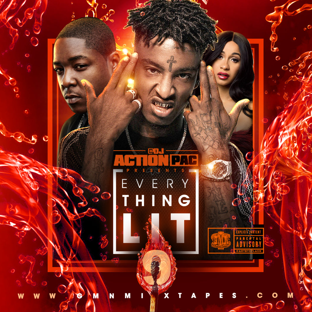 DJ Action Pac - Everything Lit 9 (2017)