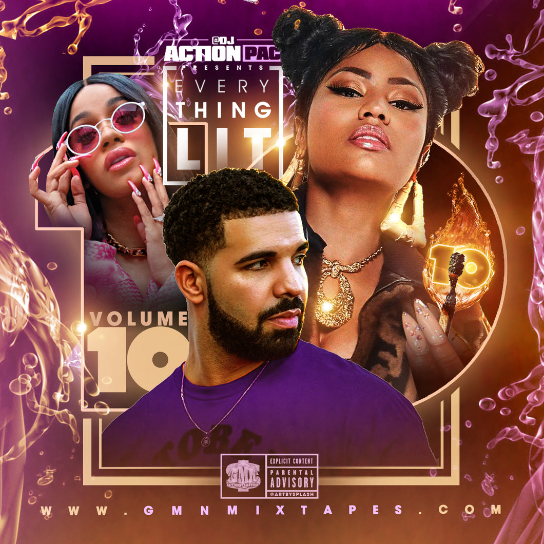 DJ Action Pac - Everything Lit 10 (2018)
