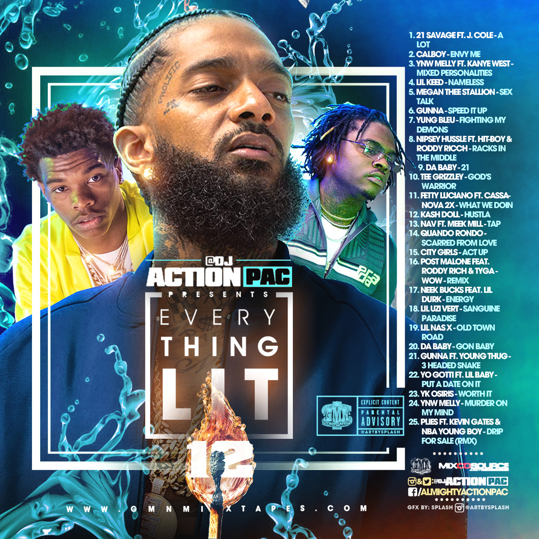DJ Action Pac - Everything Lit 12 (2019)