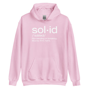 "Sol•id" Unisex Hoodie