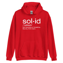 Load image into Gallery viewer, &quot;Sol•id&quot; Unisex Hoodie

