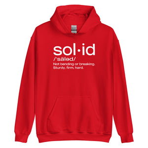 "Sol•id" Unisex Hoodie